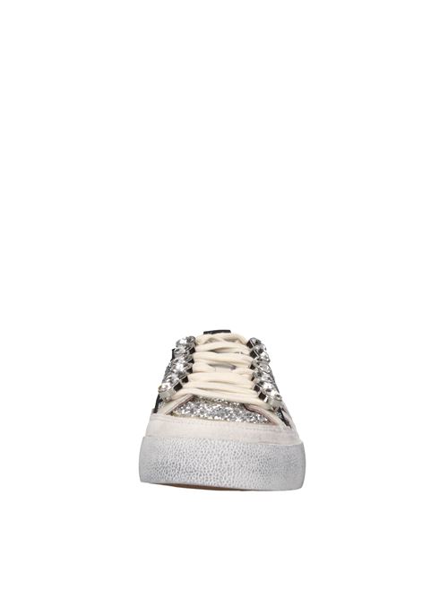 Sneakers in pelle,cavallino,glitter e strass EMANUELLE VEE | 451P-300-10-P011CBMUB